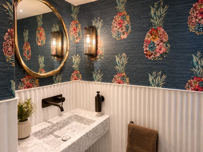 Bathroom at Luxe Mill Hill Home, D2894 (photo 9)