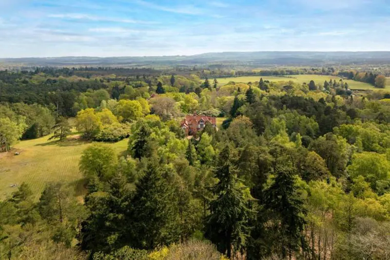 Views - country at Untouched Period Surrey Estate, B2152 (photo 47)