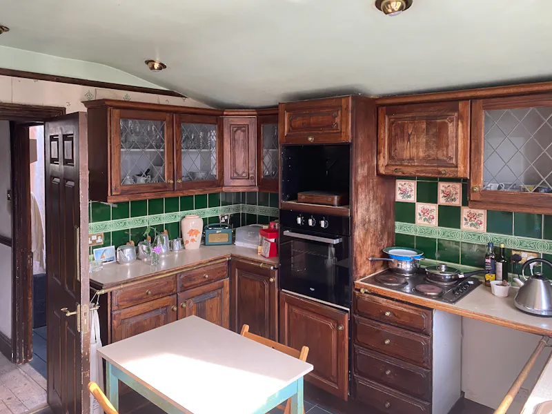 Kitchen at South Norwood Unmodernised Home, B2064 (photo 20)