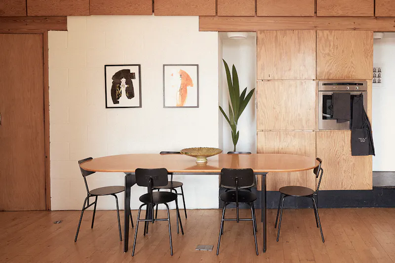 Dining room at Bow Victorian Warehouse Flat, N506 (photo 10)