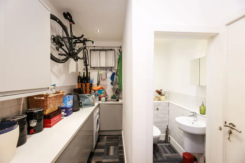 Utility room at East London Warehouse Flat, F1282 (photo 56)