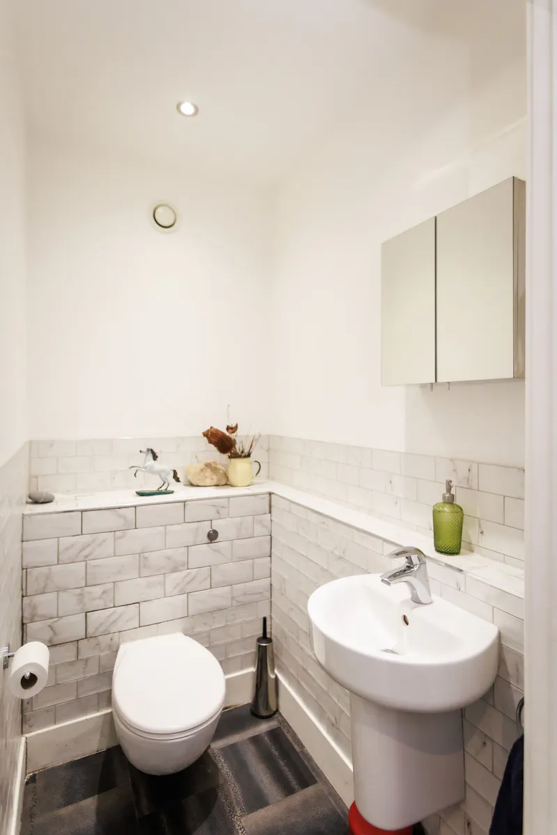Bathroom at East London Warehouse Flat, F1282 (photo 57)