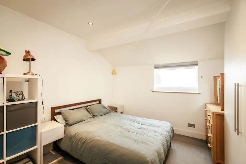 Bedroom at East London Warehouse Flat, F1282 (photo 40)