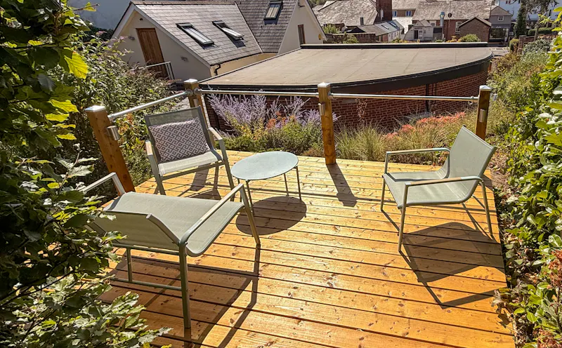 Terrace/Patio at Elegant Georgian House, A1712 (photo 43)