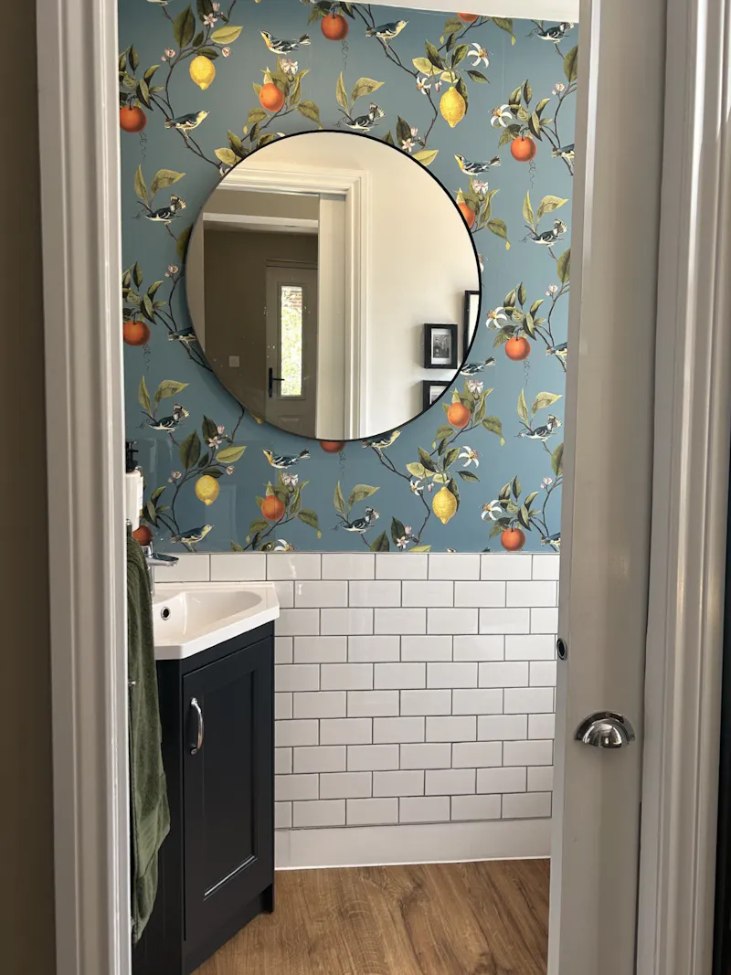 Bathroom at Surrey Family Home w Office, D2895 (photo 22)