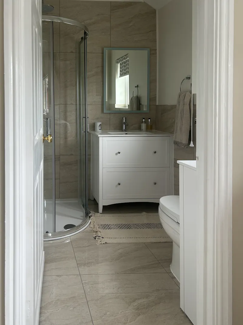 Bathroom at Surrey Family Home w Office, D2895 (photo 34)