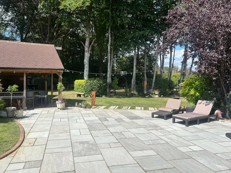 Terrace/Patio at Surrey Family Home w Office, D2895 (photo 38)
