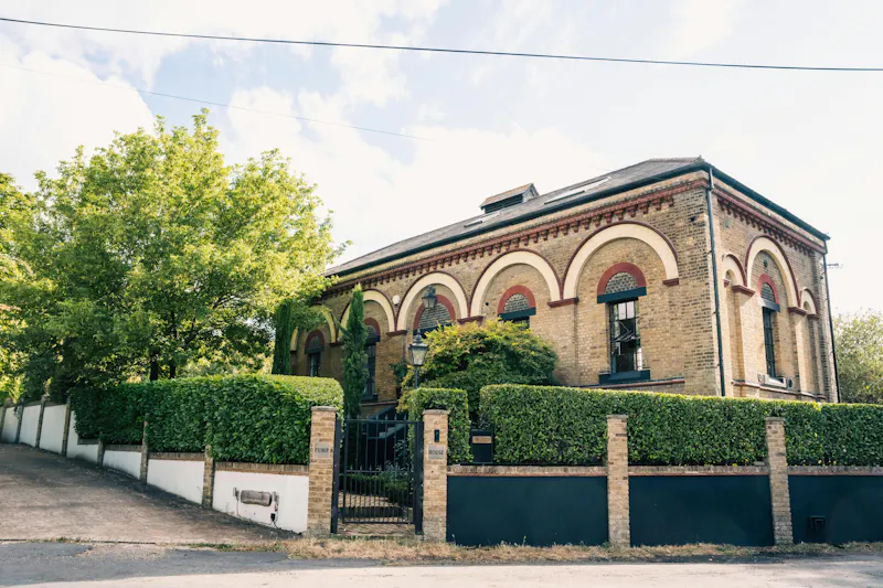 Front Exterior at Victorian Pumphouse in Walton, B2155 (photo 1)