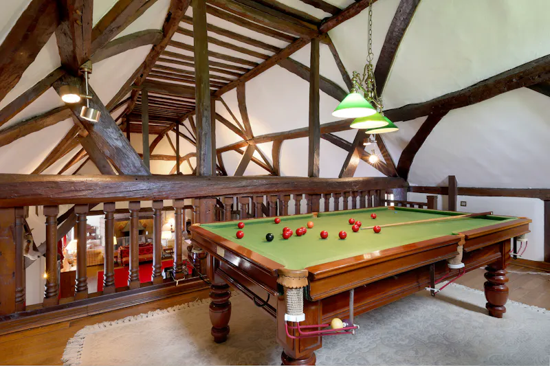 Games room at Chesham Arts & Crafts Farmhouse, L782 (photo 15)
