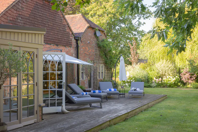 Terrace/Patio at Halland Georgian Country House, A1716 (photo 62)
