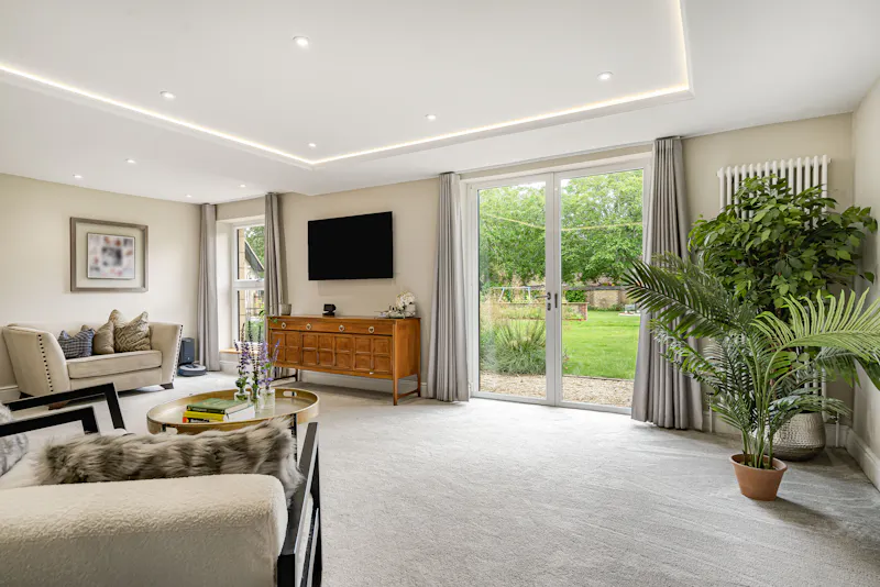 Living Room at Modern Barn Conversion Oxford, L783 (photo 49)