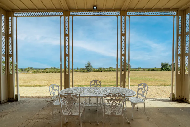 Terrace/Patio at Vacant Georgian Estate Bedford, A1713 (photo 72)