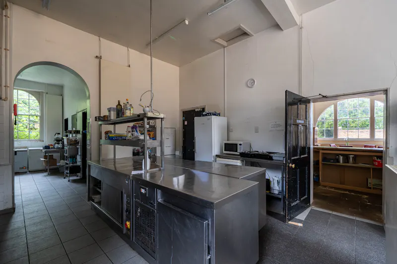 Kitchen at Vacant Georgian Estate Bedford, A1713 (photo 29)