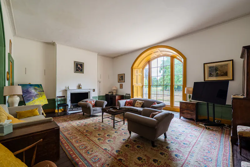 Living Room at Vacant Georgian Estate Bedford, A1713 (photo 17)