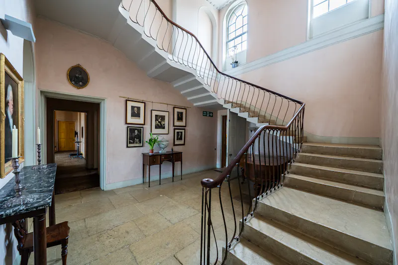 Staircase at Vacant Georgian Estate Bedford, A1713 (photo 37)