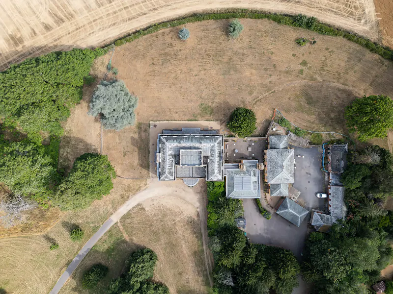 Driveway at Vacant Georgian Estate Bedford, A1713 (photo 89)