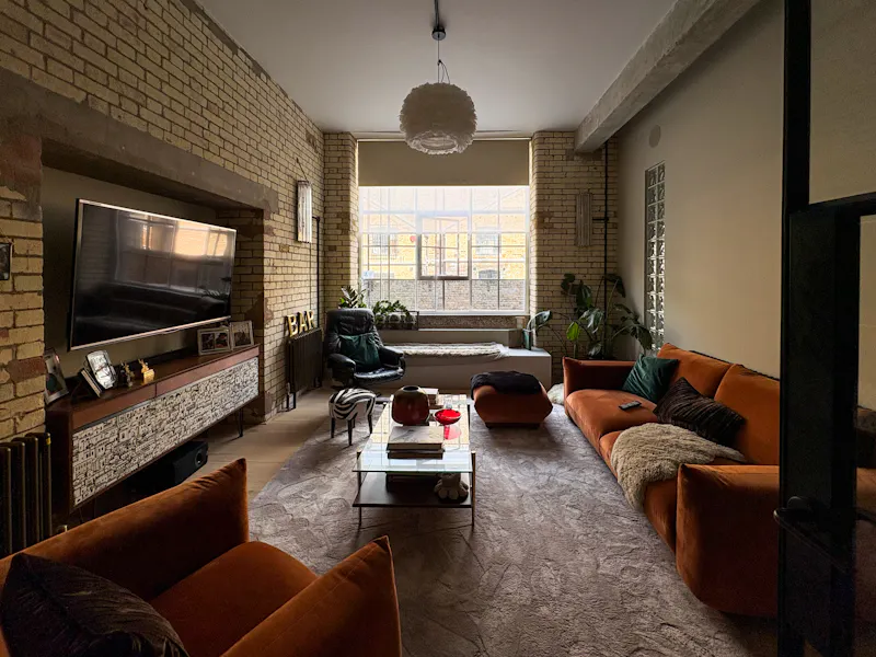 Living Room at Contemporary Shoreditch Loft, K303 (photo 6)