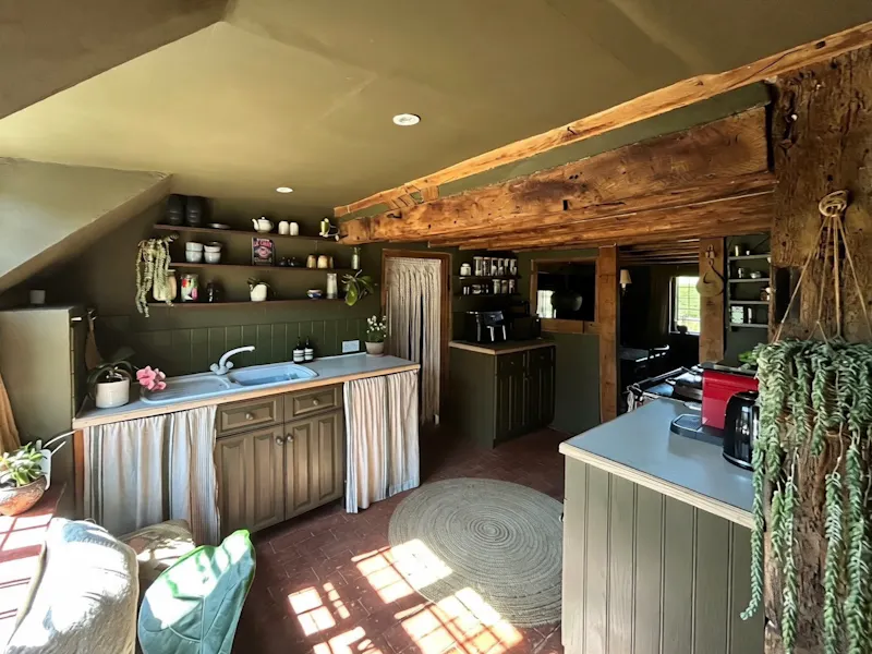Kitchen at Whimsical Liphook Tudor Cottage, C962 (photo 4)