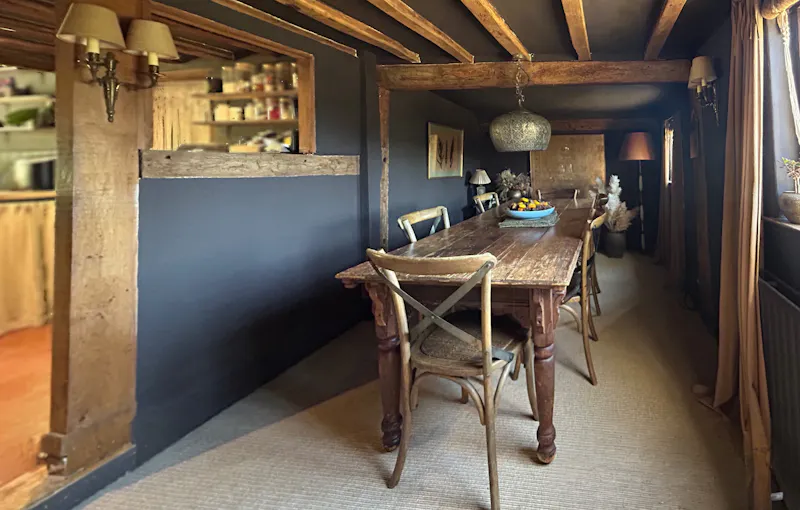 Dining room at Whimsical Liphook Tudor Cottage, C962 (photo 9)