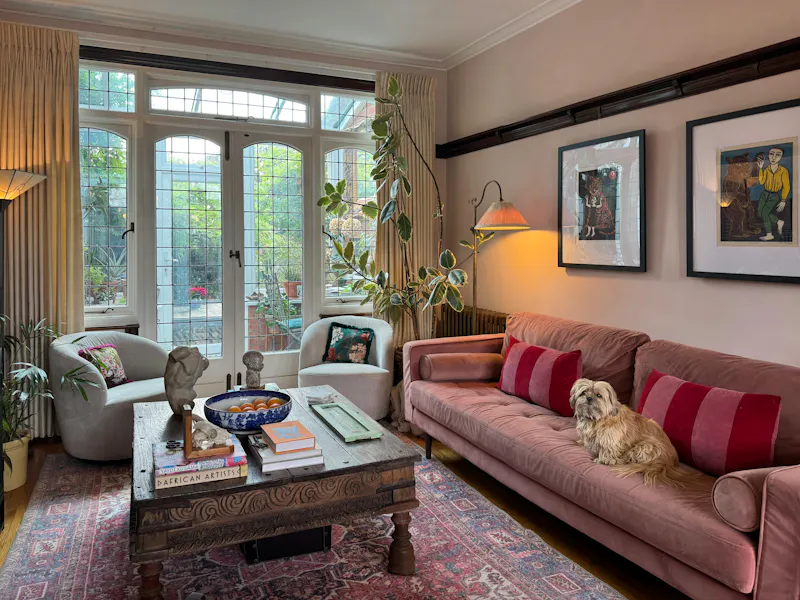 French doors at Characterful 1930's Ealing Home, D2900 (photo 11)