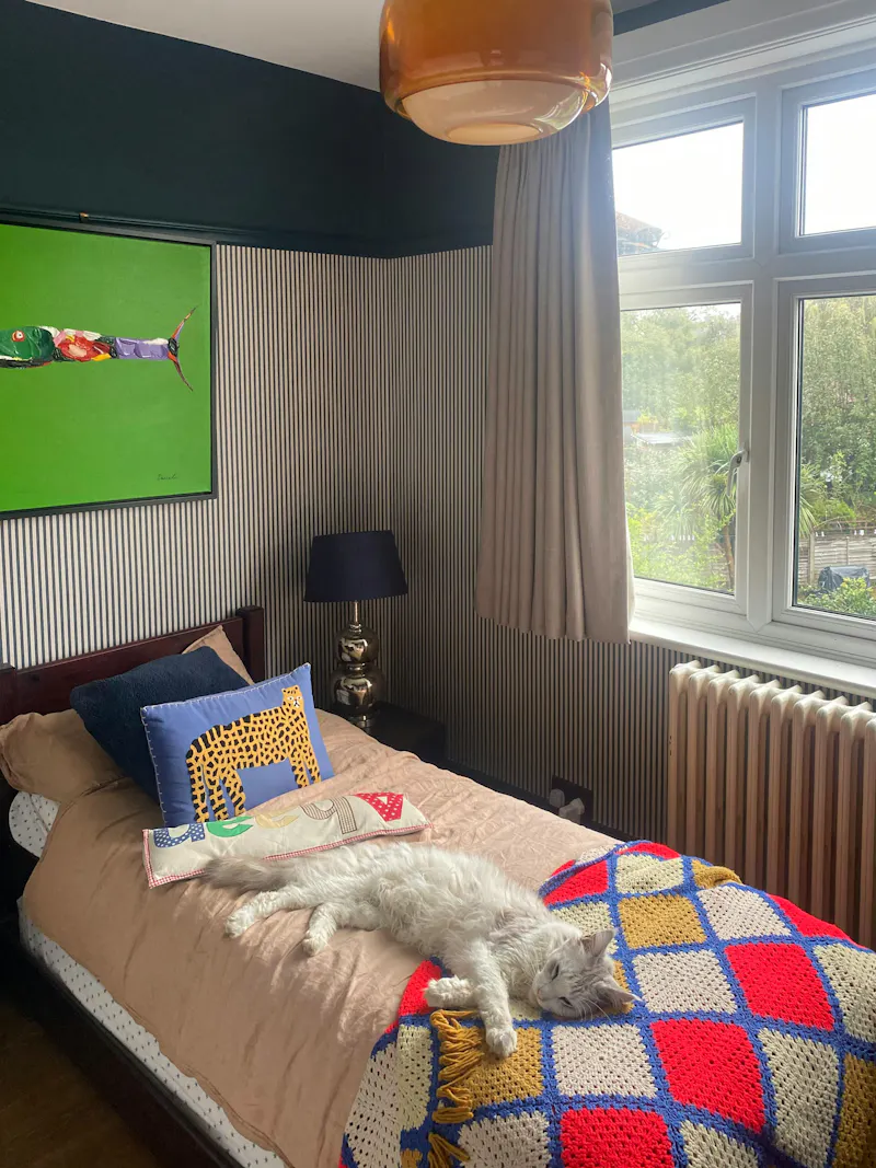 Bedroom at Characterful 1930's Ealing Home, D2900 (photo 24)