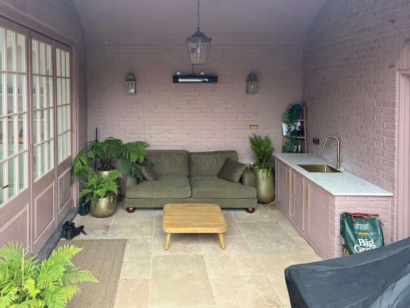 Exposed brick at Kilburn Luxe Modern Mansion, D2901 (photo 43)
