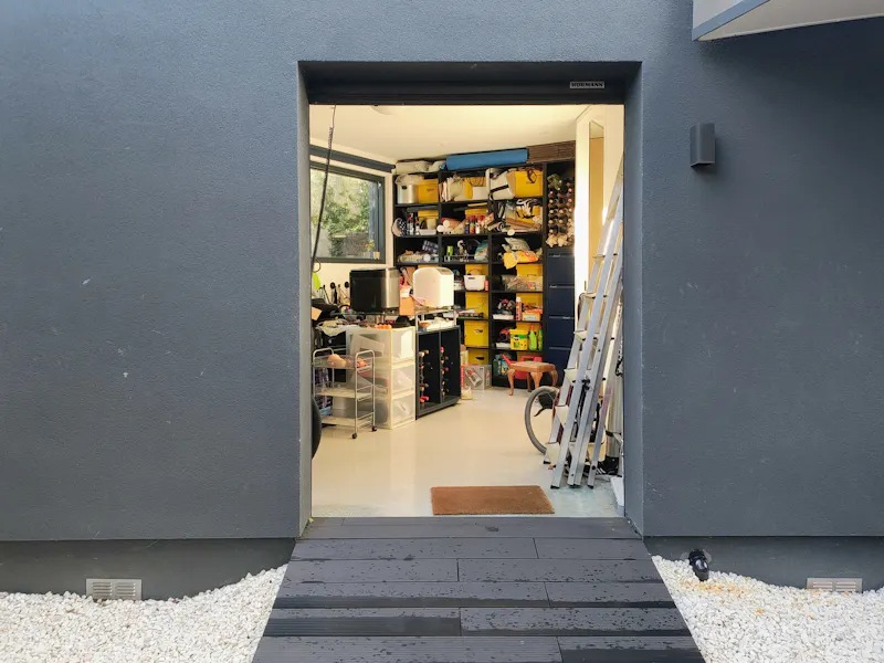 Garage at Unique Architect Designed Home, K521 (photo 109)