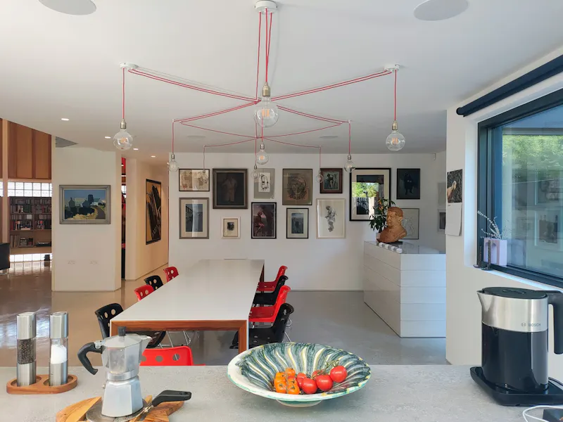 Dining room at Unique Architect Designed Home, K521 (photo 28)