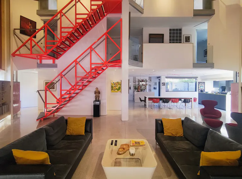 Staircase at Unique Architect Designed Home, K521 (photo 8)