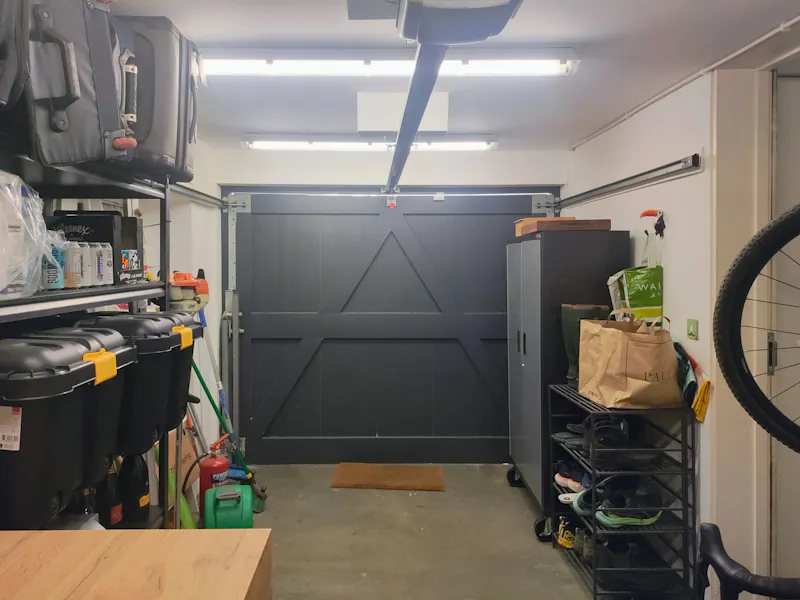 Garage at Earlsfield Modern House, K522 (photo 54)