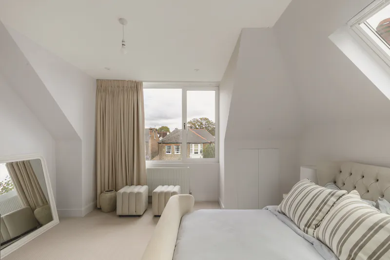Bedroom at Elegant Ealing Edwardian Home, E557 (photo 25)