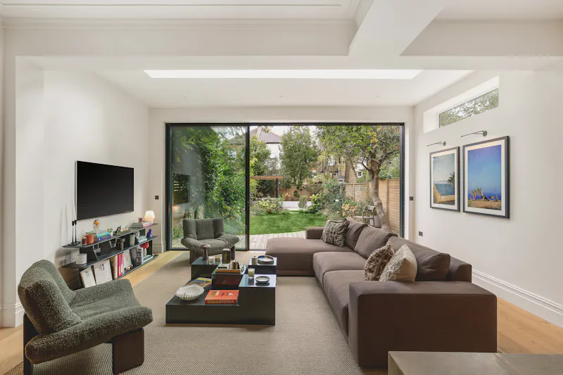 Living Room at Elegant Ealing Edwardian Home, E557 (photo 16)