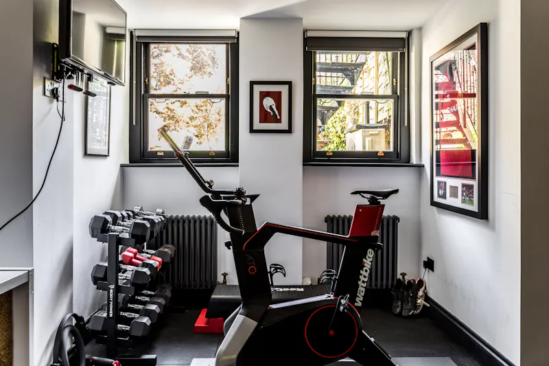 Gym at Strawberry Vale Victorian Villa, B2160 (photo 35)