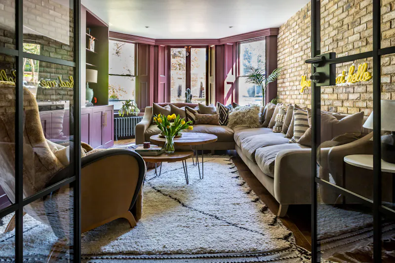 Exposed brick at Strawberry Vale Victorian Villa, B2160 (photo 22)