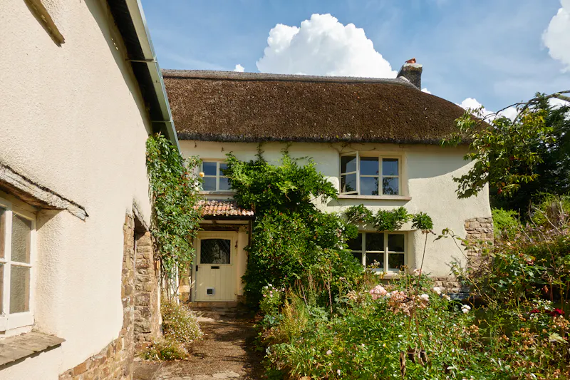 Front Exterior at Devon Thatched Small Holding, C964 (photo 1)