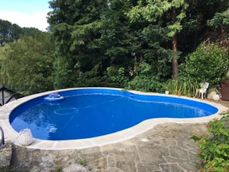 Swimming pool - outdoor at Riverside Tudor-Style Mansion, B2166 (photo 60)