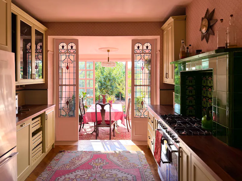 Dining room at Colourful Palmers Green home, E525 (photo 21)