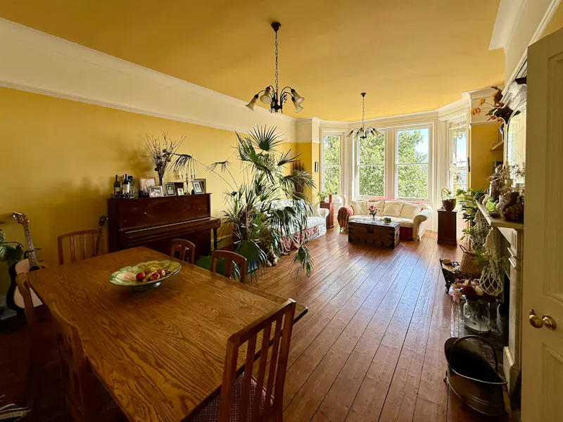 Living Room at Period Victorian Norwood Flat, B2164 (photo 3)