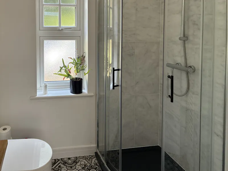 Shower at Large Lymington Detached Home, D2626 (photo 29)