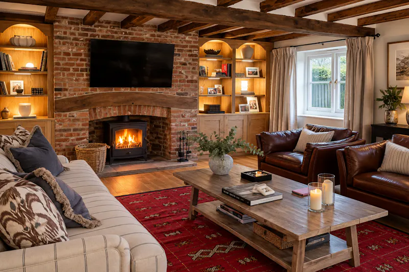 Fireplace at St. Leonards Hill Country House, D2908 (photo 2)