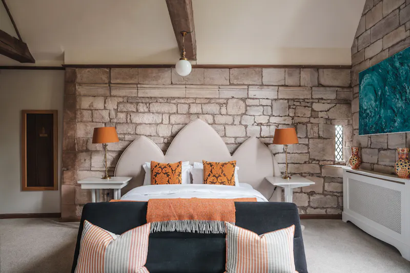 Exposed brick at Hereford Tudor Manor House, M377 (photo 5)