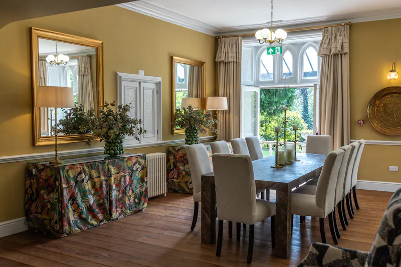 Dining room at St Briavels Country House, M375 (photo 22)