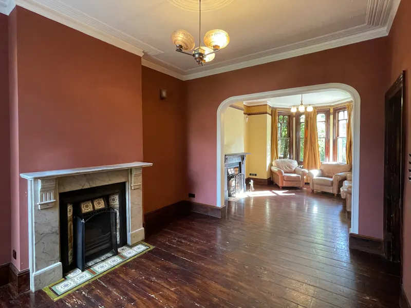 Fireplace at Unique Period Terrace Hackney, B2165 (photo 6)