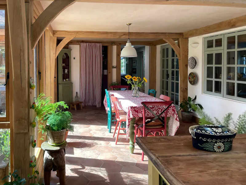 Dining room at Stunning Surrey Hills Cottage, C759 (photo 4)