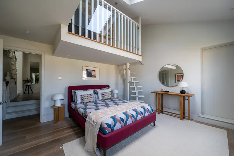 Bedroom at Refined Finsbury Park Home, B2168 (photo 27)
