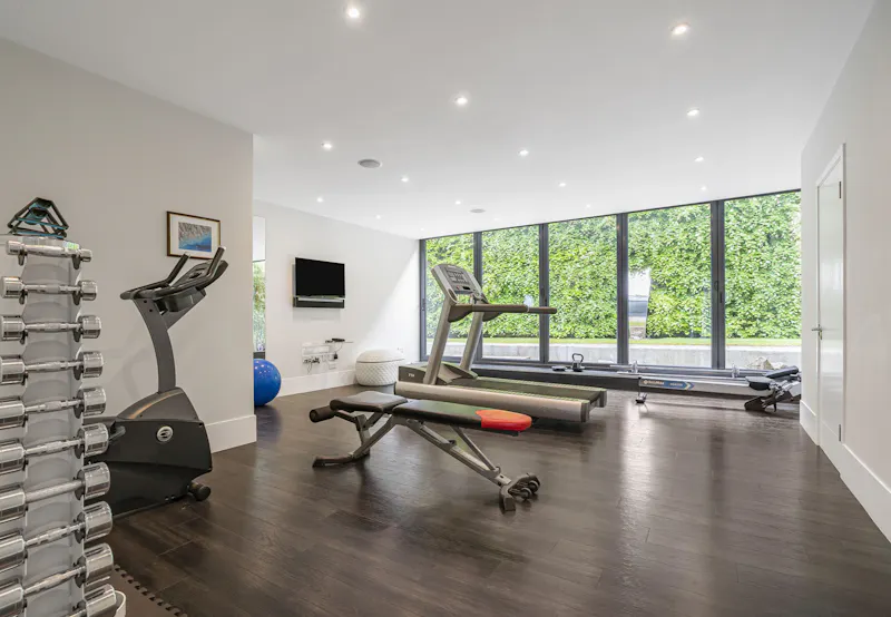 Gym at Large Edwardian Totteridge Home, E560 (photo 13)