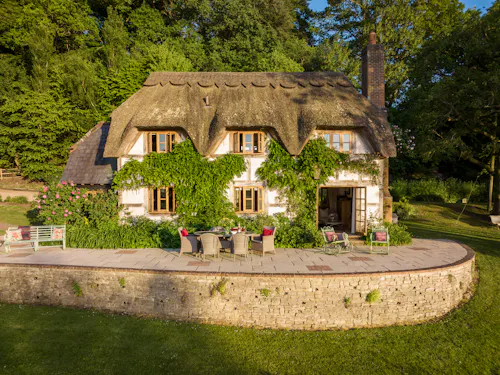 Whimsical Chocolate Box Cottage, C967