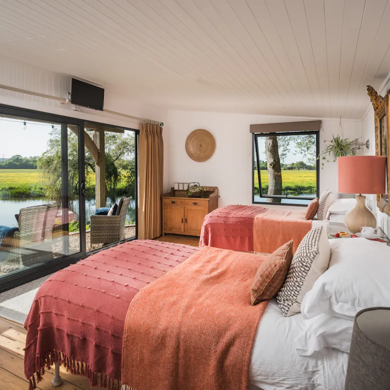 Bedroom at Whimsical Chocolate Box Cottage, C967 (photo 21)