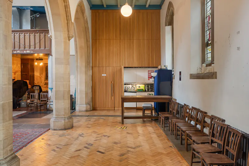 Floor - wooden at Historic Stoke Newington Church, CH133 (photo 11)