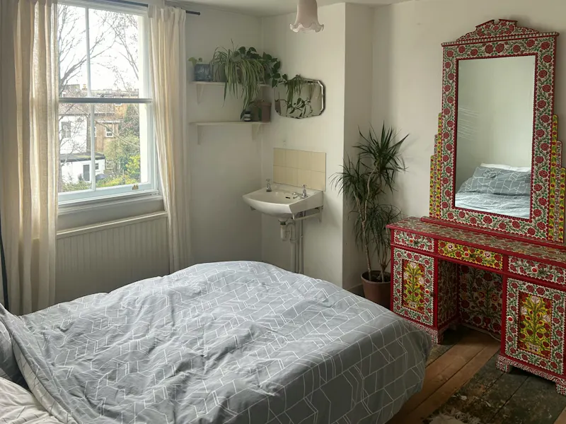 Bedroom at Hackney Period Townhouse, A1719 (photo 9)